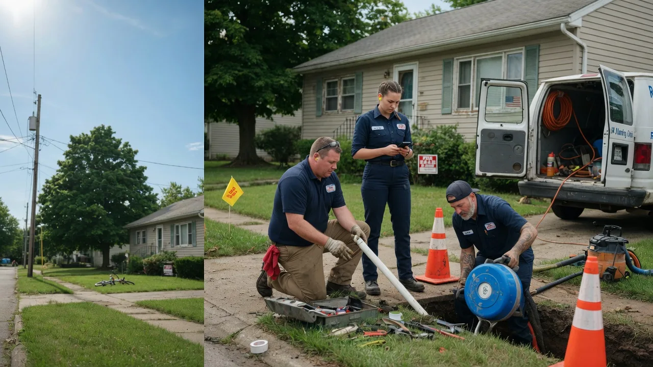 Sewer Line Repair in Gibson City, IL near me